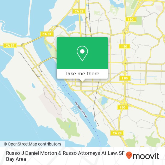 Mapa de Russo J Daniel  Morton & Russo Attorneys At Law