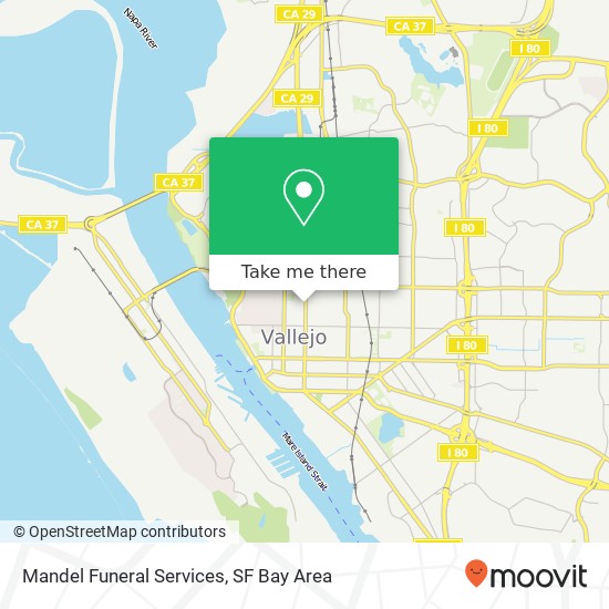 Mapa de Mandel Funeral Services