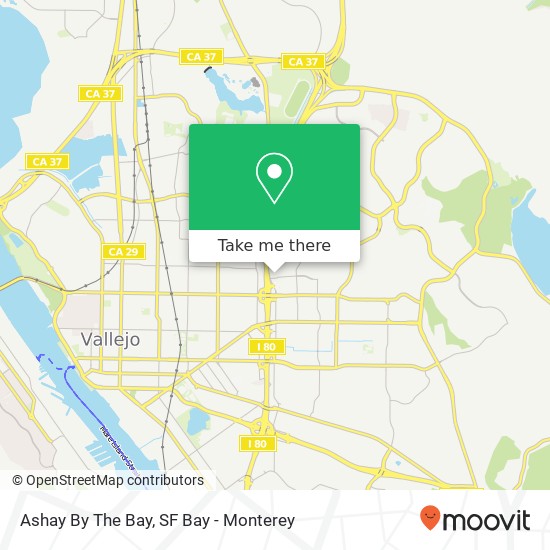 Mapa de Ashay By The Bay