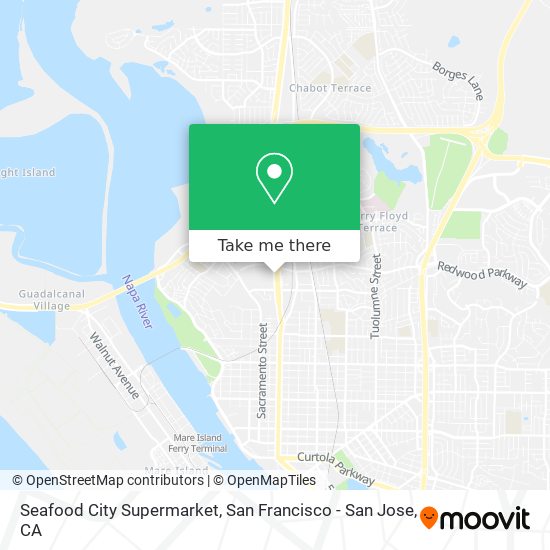 Mapa de Seafood City Supermarket