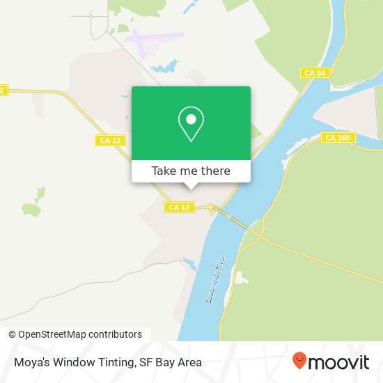 Moya's Window Tinting map