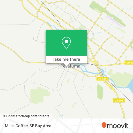Mapa de Milt's Coffee