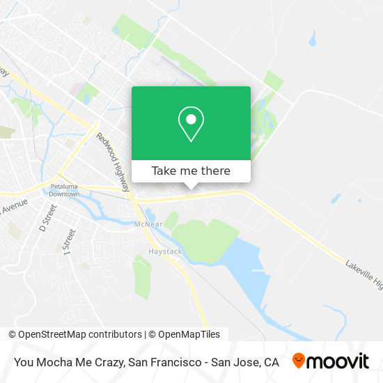 You Mocha Me Crazy map