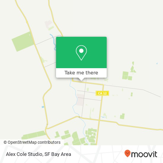 Alex Cole Studio map