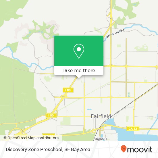 Mapa de Discovery Zone Preschool