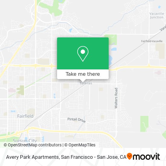 Avery Park Apartments map