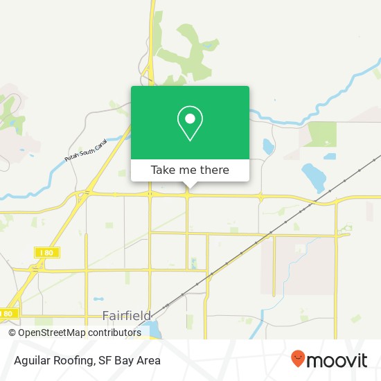 Aguilar Roofing map