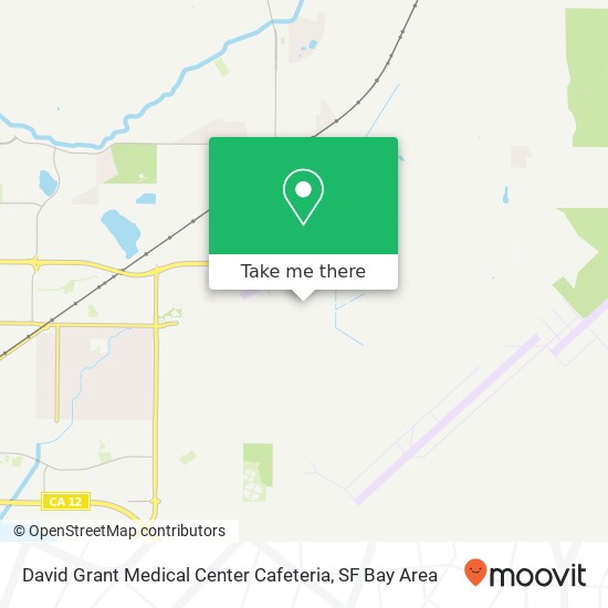 David Grant Medical Center Cafeteria map