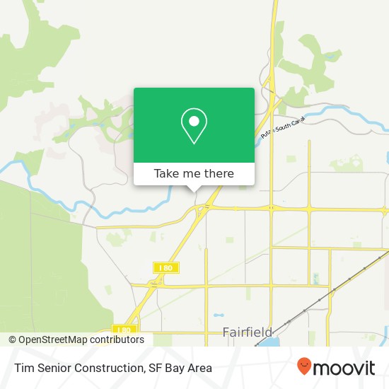 Mapa de Tim Senior Construction