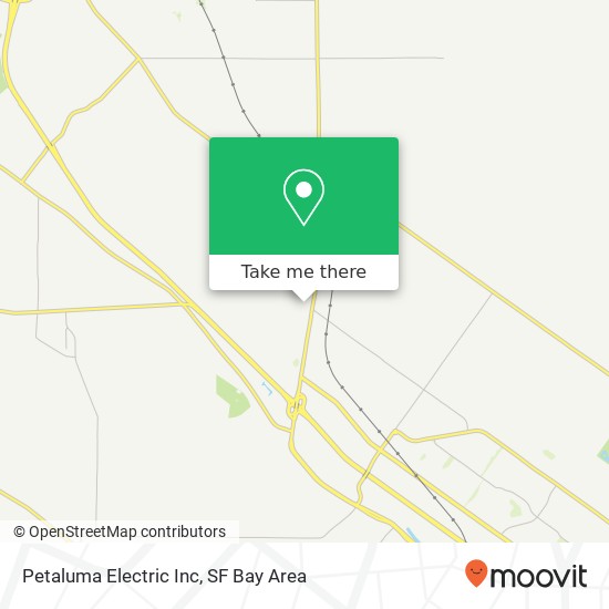 Petaluma Electric Inc map