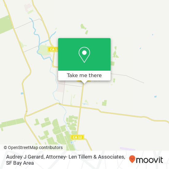 Mapa de Audrey J Gerard, Attorney-  Len Tillem & Associates