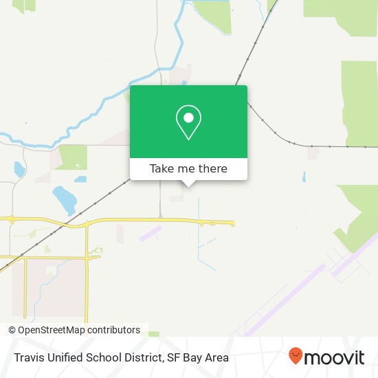 Travis Unified School District map