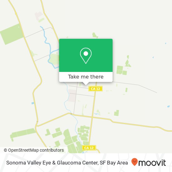 Mapa de Sonoma Valley Eye & Glaucoma Center