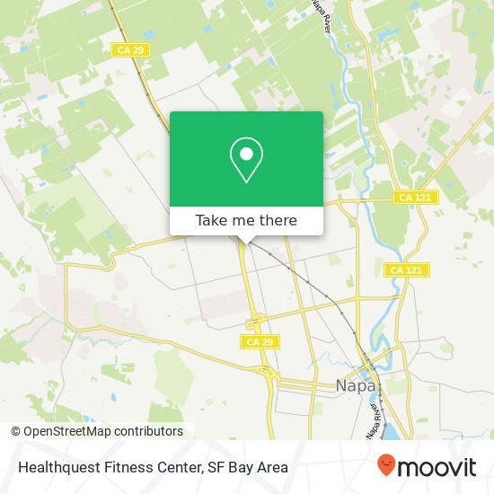 Mapa de Healthquest Fitness Center