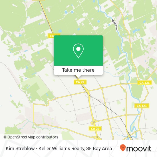 Mapa de Kim Streblow - Keller Williams Realty