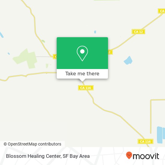 Blossom Healing Center map