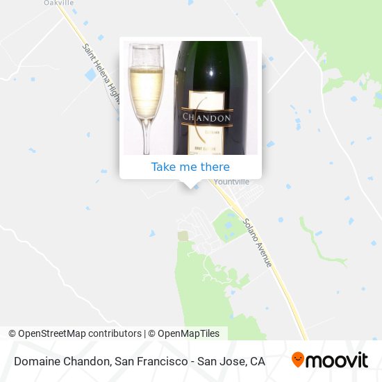 Domaine Chandon map