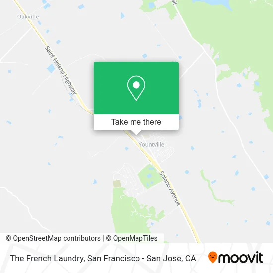 The French Laundry map