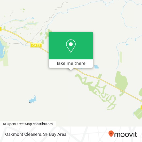 Oakmont Cleaners map