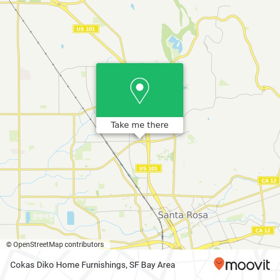 Mapa de Cokas Diko Home Furnishings