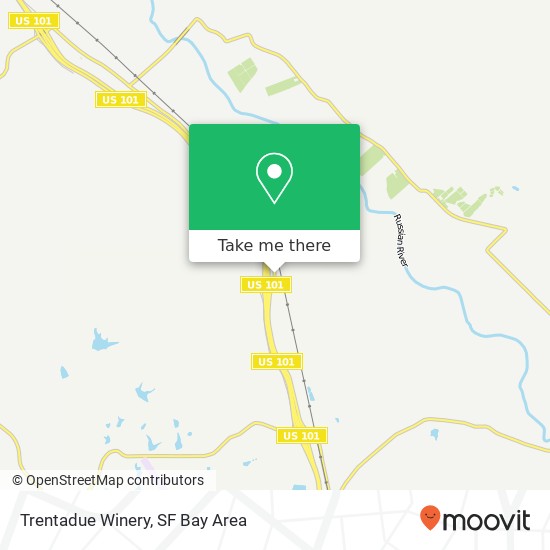 Trentadue Winery map