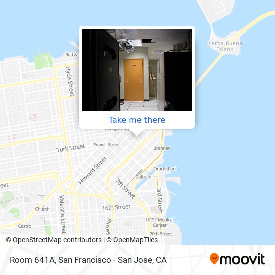 Room 641A map