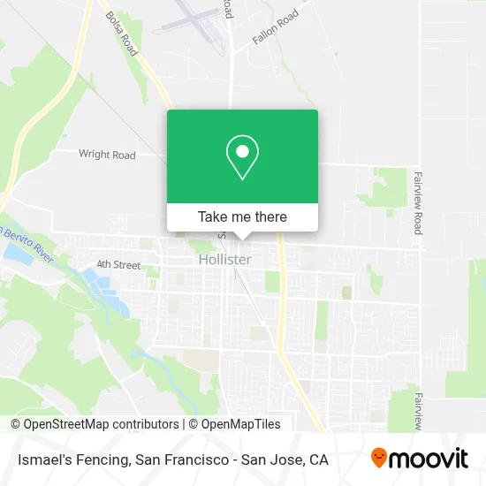 Ismael's Fencing map
