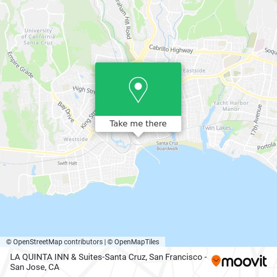 Mapa de LA QUINTA INN & Suites-Santa Cruz