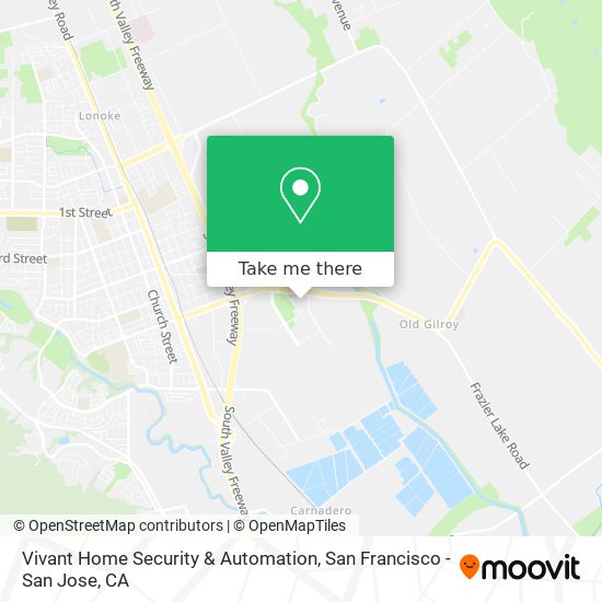 Vivant Home Security & Automation map