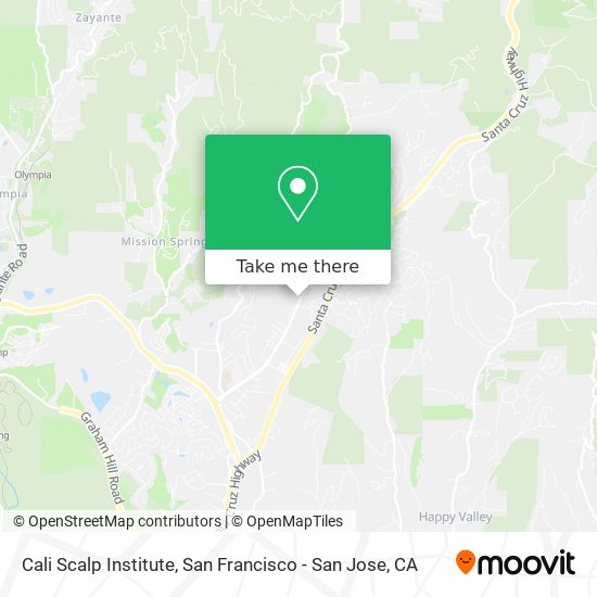 Mapa de Cali Scalp Institute