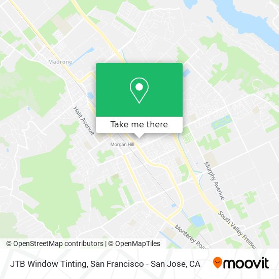 Mapa de JTB Window Tinting