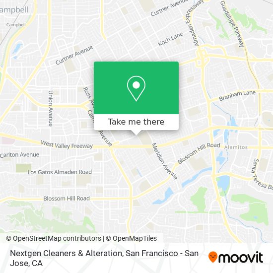 Nextgen Cleaners & Alteration map