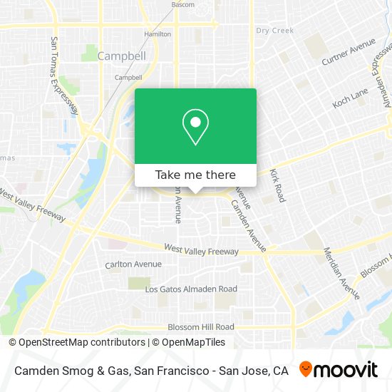 Mapa de Camden Smog & Gas
