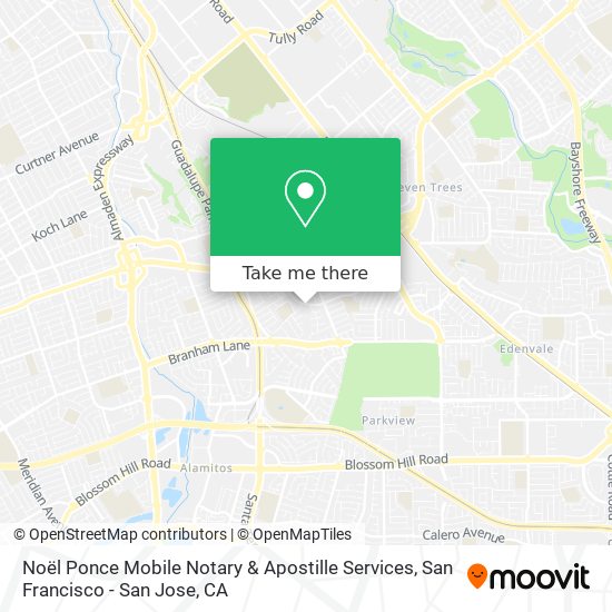 Noël Ponce Mobile Notary & Apostille Services map