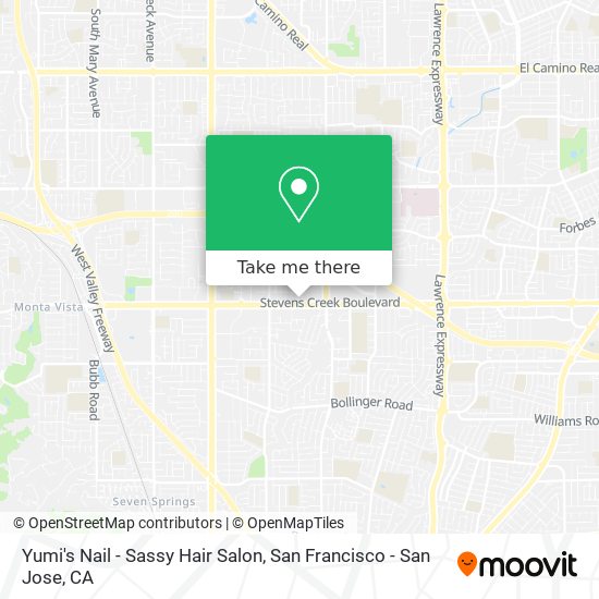 Yumi's Nail - Sassy Hair Salon map