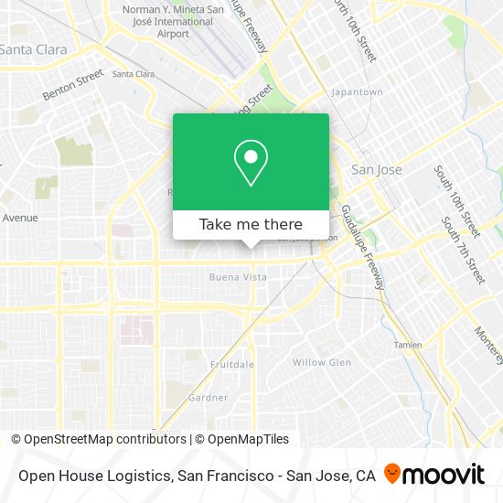 Mapa de Open House Logistics