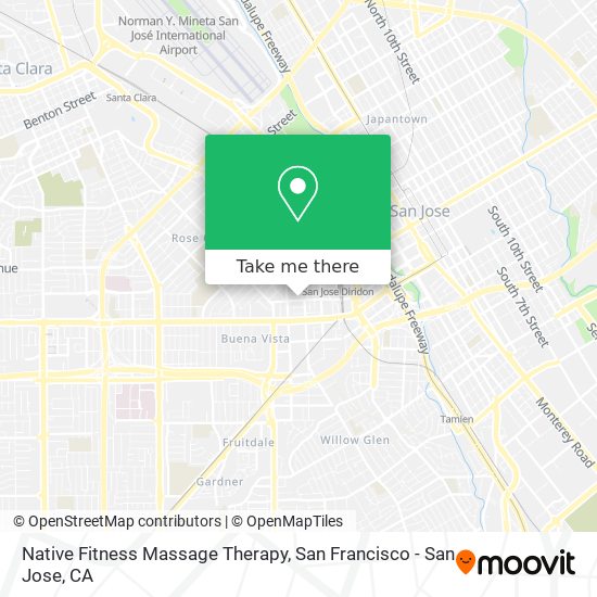 Mapa de Native Fitness Massage Therapy