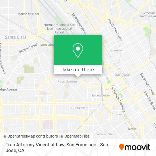Mapa de Tran Attorney Vicent at Law