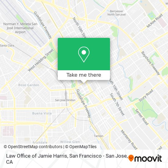 Law Office of Jamie Harris map