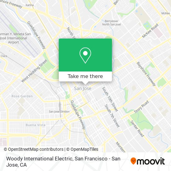 Mapa de Woody International Electric