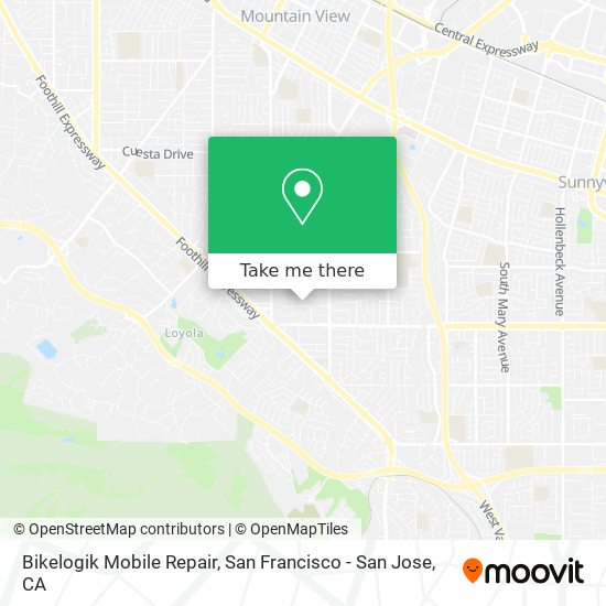 Bikelogik Mobile Repair map