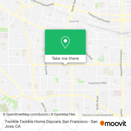 Mapa de Twinkle Twinkle Home Daycare