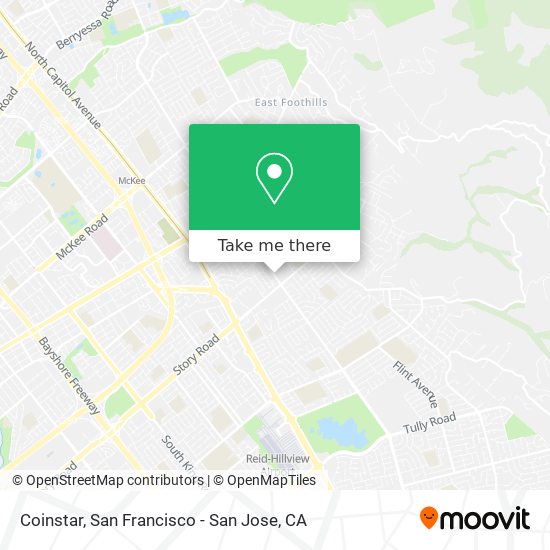 Coinstar map