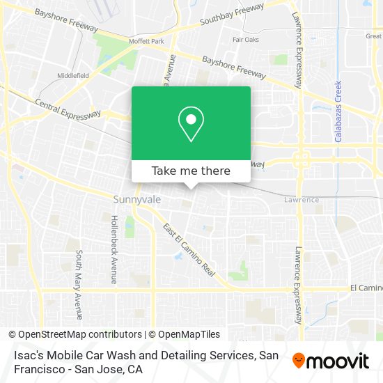 Isac's Mobile Car Wash and Detailing Services map