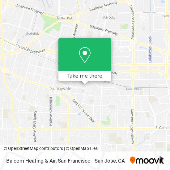 Mapa de Balcom Heating & Air
