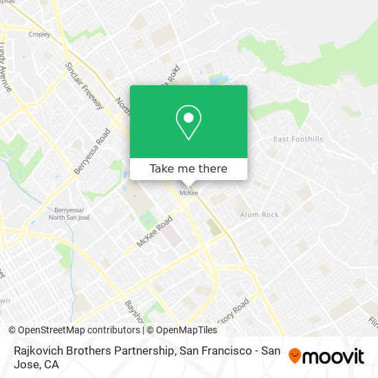 Rajkovich Brothers Partnership map