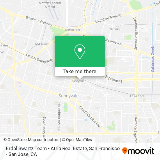 Mapa de Erdal Swartz Team - Atria Real Estate