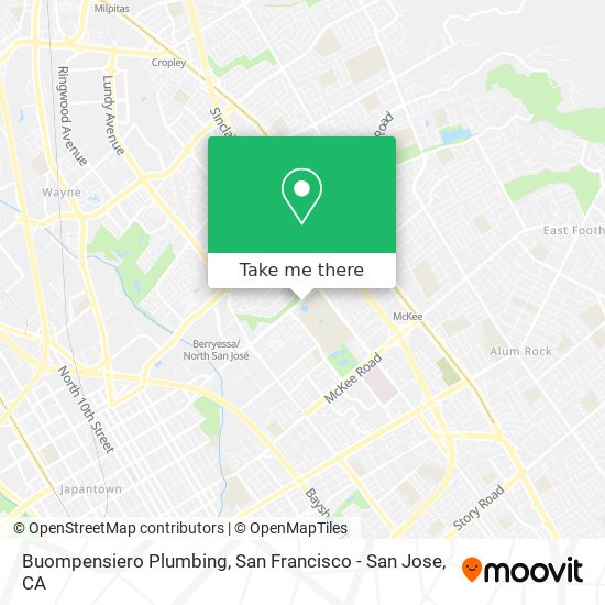 Mapa de Buompensiero Plumbing