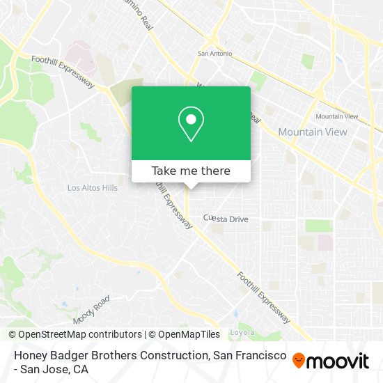 Mapa de Honey Badger Brothers Construction