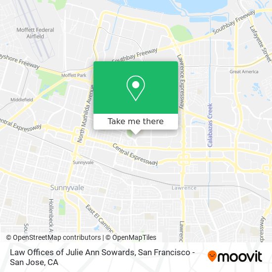 Mapa de Law Offices of Julie Ann Sowards